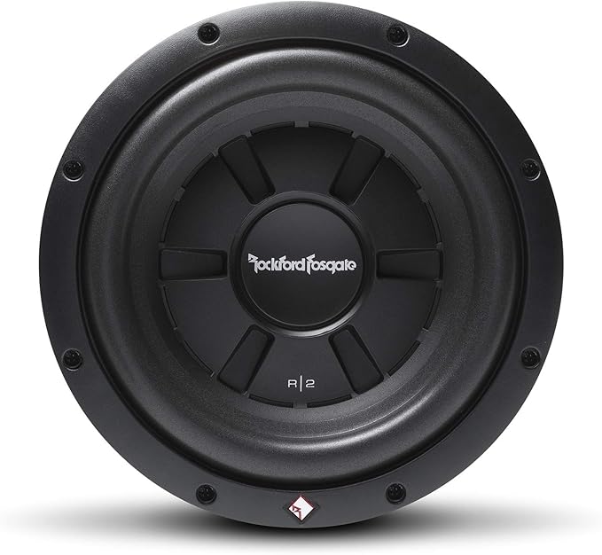 Rockford Fosgate Prime R2SD4-10 Single R2 Slim 10" 4-Ohm DVC Shallow Subwoofer - 200 Watts RMS / 400 Watts Peak