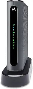 Motorola MT7711 (24X8) Cable Modem-Two Phone Ports Router, DOCSIS 3.0 Modem, AC1900 Dual Band Wi-Fi Gigabit Router for Comcast Xfinity - (Renewed)