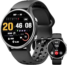 ICOMTOFIT Smart Watches for Women, Fitness Tracker with Heart Rate & SpO2 Monitor, IP67 Waterproof Activity Tracker for Men & Women, Smart Watch for iPhone & Android - Image 1