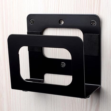 Cable Box Wall Mount Modem Wall Mounting Adjustable for Apple TV, Roku, TV Box, Switch, 2024 Mac mini M4/M4 Pro, Modems, WiFi Routers, Mini PC. for Small and Wide Devices（Wide）