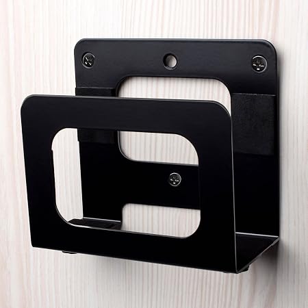 Cable Box Wall Mount Modem Wall Mounting Adjustable for Apple TV, Roku, TV Box, Switch, 2024 Mac mini M4/M4 Pro, Modems, WiFi Routers, Mini PC. for Small and Wide Devices（Wide）