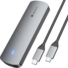 Yottamaster M.2 NVMe SATA SSD Enclosure, USB 3.2 Gen 2 10Gbps Adapter - Image 1