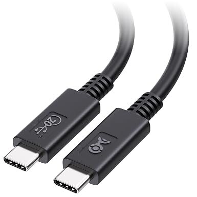 Cable Matters [USB-IF Certified] 20Gbps USB C Cable / USB4 Cable, 6ft