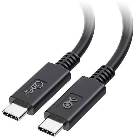 Cable Matters [USB-IF Certified] 20Gbps USB C Cable / USB4 Cable, 6ft