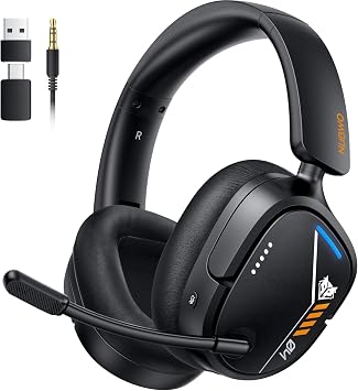 NUBWO Wireless Gaming Headset for PS5, PS4, PC, Switch 7.1 Surround Sound