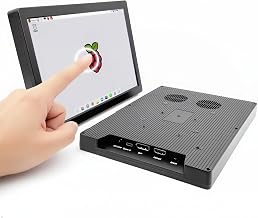10.1 Inch USB-C Touchscreen mini Monitor, Small HDMI Monitor,1280x800 IPS LCD HD Display, Touch Screen for PS5,Raspberry Pi 3/3B+/4B/5, Jetson Nano, Banana Pi, PC, Windows,Beaglebone - Image 1