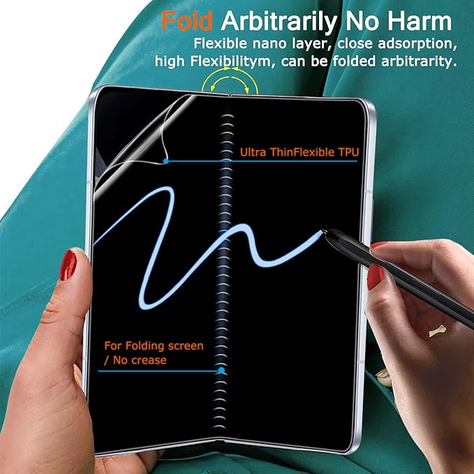 Milomdoi 9 in 1 Screen Protector for Google Pixel 10 Pro Fold, 3 Inside Flexible Film + 3 Front Tempered Glass + 3 Camera Lens Protector Accessories with Installation Frame, No bubbles