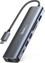 7-in-1 USB C Hub dockteck 4K 60Hz HDMI USB-C Multiport Adapter Dongle - Image 1