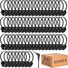 Kids Headphones Bulk 100 Pack for Classroom School Students,Wholesale Durable Wired Headphones with 3.5mm Jack for Children Teens Gift and Adults - Image 1
