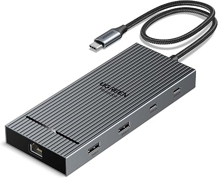 UGREEN USB C Docking Station Dual Monitor 4K@60Hz, 10-in-1 Dock with 2xHDMI