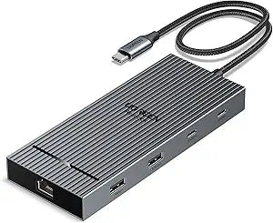 UGREEN USB C Docking Station Dual Monitor 4K@60Hz, 10-in-1 Dock with 2xHDMI
