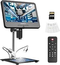 Andonstar AD210 10.1 Inch LCD Digital Microscope for Soldering, Coin