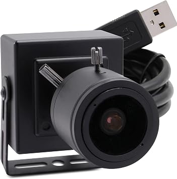 SVPRO 1080P USB Zoom Camera with 2.8-12mm Manual Lens, HD Mini Camera 100fps/60fps/30fps CMOS OV2710 Portable USB Webcam with Metal Case for PC & Laptop