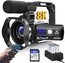 8k Video Camera Camcorder vlogging Camera