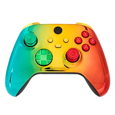 Crazy Controllerz Customz Series Custom Wireless Controller for Xbox One Series X S PC - Sunburst Design