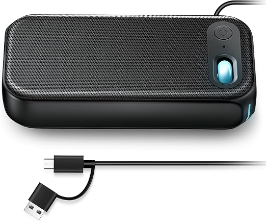 USB-A/USB-C Computer Speakers for PC Desktop