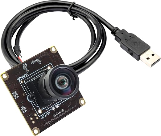 SVPRO 12MP USB Camera Module, 4K 30fps Lightburn Camera 1080P 120fps High Speed with M12 Manual Focus Lens, IMX577 Wide Angle PC Cam for Raspberry Pi,Linux,Windows,Android,Mac OS