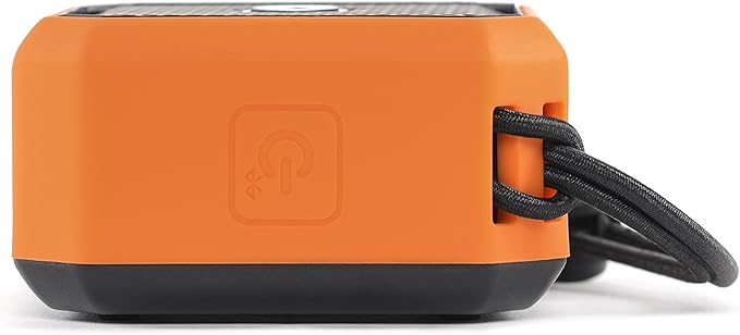 ECOXGEAR EcoPebble Lite GDI-EXPLT500 Rugged Waterproof Floating Portable Bluetooth Wireless 5-Watt Mini Smart Speaker (Orange)