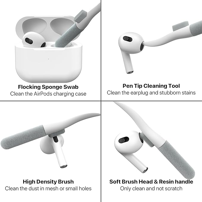 Valkit Compatible Airpods 4 Generation Case with Cleaner Kit, Cute 3D Camera Design Airpods 4 Case Cover with Keychain Shockproof Protective Soft Silicone Case for Airpods 4 Gen for Men Women(Brown)