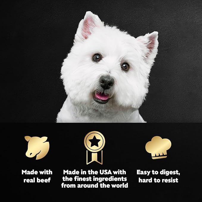 Cesar Adult Wet Dog Food Steak Lovers Variety Pack with Real Meat, 3.5 oz. Easy Peel Trays, 24 Count