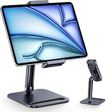 CreaDream Tablet Stand, Heavy Aluminum iPad Stand for Desk