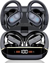 75H Sports Wireless Earbuds Bluetooth 5.4 Headphones Stereo Deep Bass,Black - Image 1