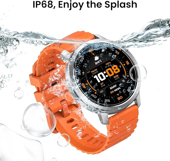 KOSPET Smart Watch for Women 1.43" AMOLED Smartwatch with 175+ Sport Modes, 25 Days Battery, IP68 Waterproof, 24/7 Heart Rate & Sleep Monitor, Bluetooth Call (Answer/Make)