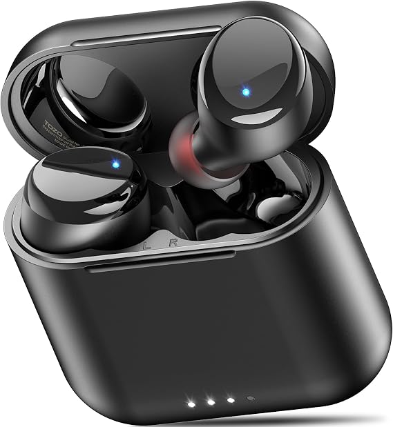 TOZO T6 Wireless Earbuds Bluetooth 5.3 Stereo Sound in Ear Headphones