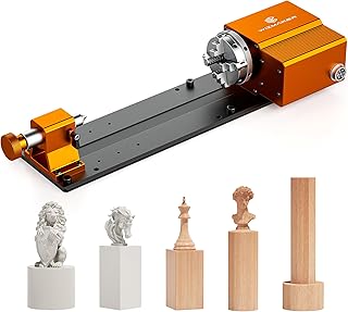 4th Axis, CNC router engraving machine rotating 4th axis, belt reduction ratio: 1:4 (18:72) chuck diameter 4mm-63mm maximum length 190mm - Image 1