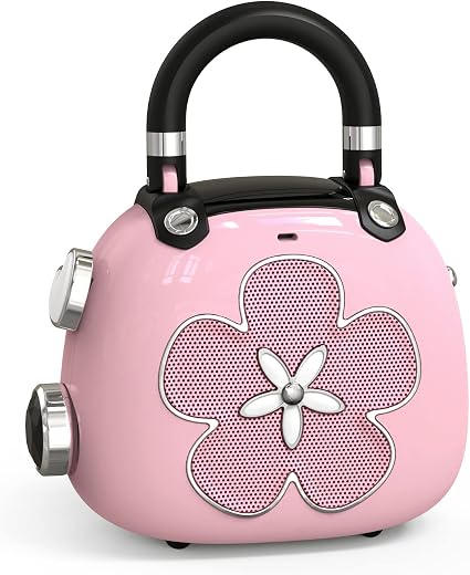 DOSS Candy 2-in-1 Mini Bluetooth Speaker, Loud Audio, Cute Backpack Charm