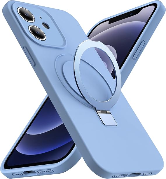 SKYLMW Case for iPhone 11 with Stand,6.1" Blue
