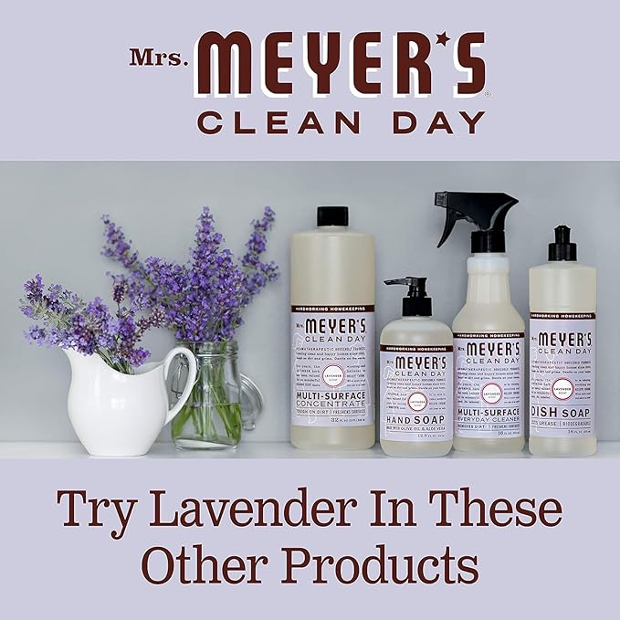 Mrs. Meyers Countertop Spray, Lavender Scent, 16 Oz. (Pack Of 6)
