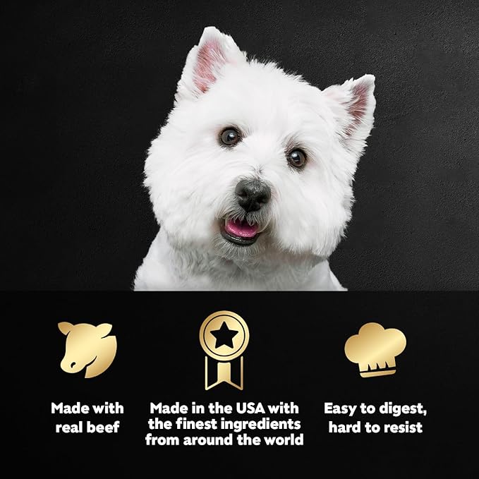Cesar Adult Wet Dog Food Steak Lovers Variety Pack with Real Meat, 3.5 oz. Easy Peel Trays, 36 Count