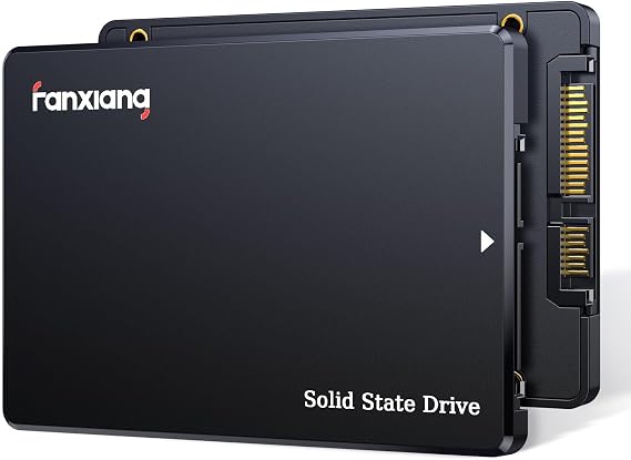 fanxiang 4TB SATA SSD 2.5'' SSD SATA III 6 Gb/s Internal Solid State Drive Up to 500 MB/s 3D NAND SLC Cache for Laptop and PC Desktop Performance Boost 7mm(0.28″) S101Q