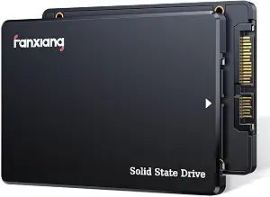fanxiang 4TB SATA SSD 2.5'' SSD SATA III 6 Gb/s Internal Solid State Drive Up to 500 MB/s 3D NAND SLC Cache for Laptop and PC Desktop Performance Boost 7mm(0.28″) S101Q
