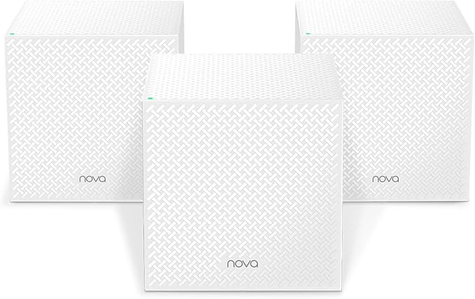Tenda Nova Mesh WiFi System MW12 - Covers up to 4000 sq.ft - Tri-Band AC2100 Whole Home WiFi Mesh System - Gigabit Mesh Router for 100+ Devices - Tri-Band Mesh Network - 3 Gigabit Ports - 3-Pack - Image 8