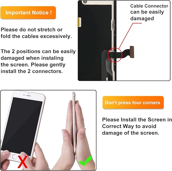 LL TRADER Screen Replacement for iPhone 14 pro max 6.7" LCD Retina FHD Display COF Touch Screen Digitizer with Repair Tool Kits, Waterproof Tape, Screen Protector (Truetone programable) 2025 USA New