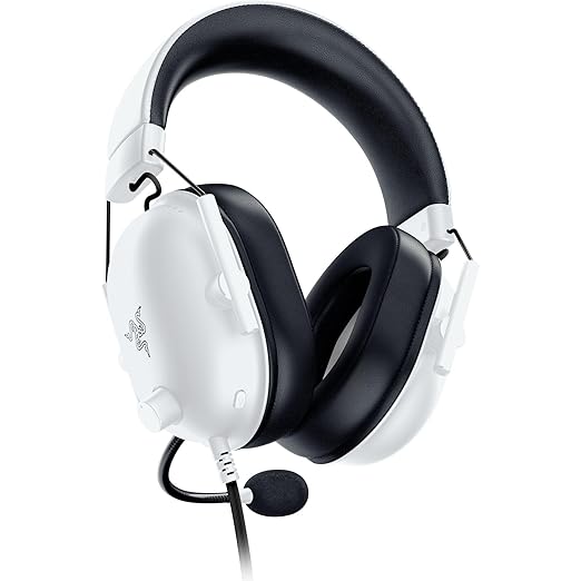Razer BlackShark V2 X Xbox Gaming Headset: 50mm Drivers - Cardioid Mic - Lightweight - Comfortable Noise Isolating Earcups - for Xbox Series X, Series S, PS5, PC, Switch via 3.5mm Audio Jack - White