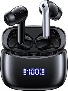 OKEEFE Wireless Ear Buds Bluetooth Earbuds Translation Earbuds Real Time 70H Playtime Wireless Headphones AI Bluetooth Headphones for Travel Meeting Sports