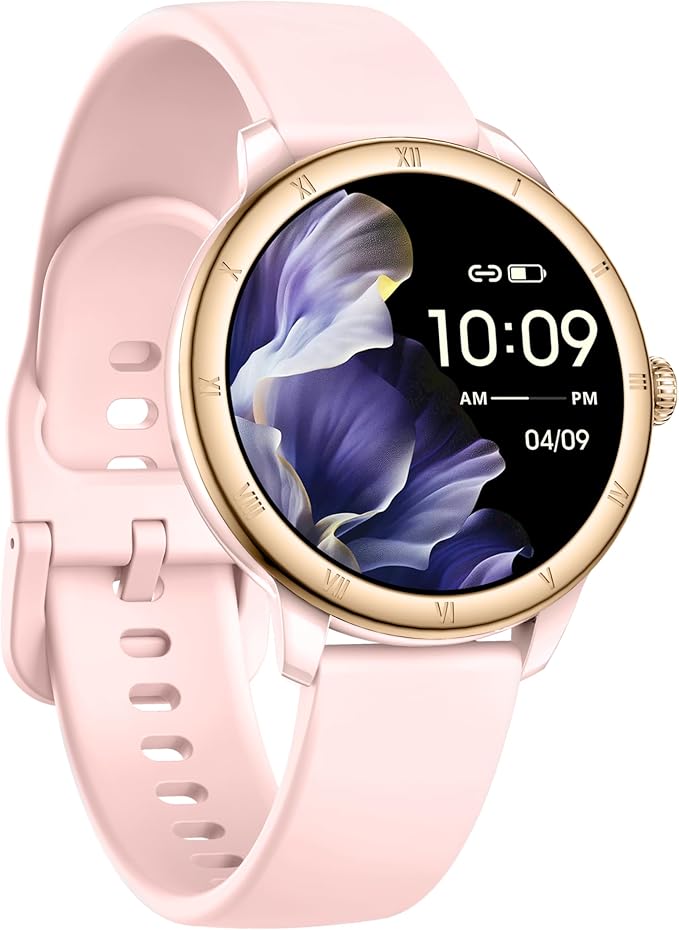 Smart Watch for Women, 1.27" HD Fitness Tracker (Answer/Make Calls) with 110+ Sport Modes/Heart Rate/Sleep Monitor, IP68 Waterproof Fitness Watch for iPhone Android, Best Gifts for Girl Yrs 15-25