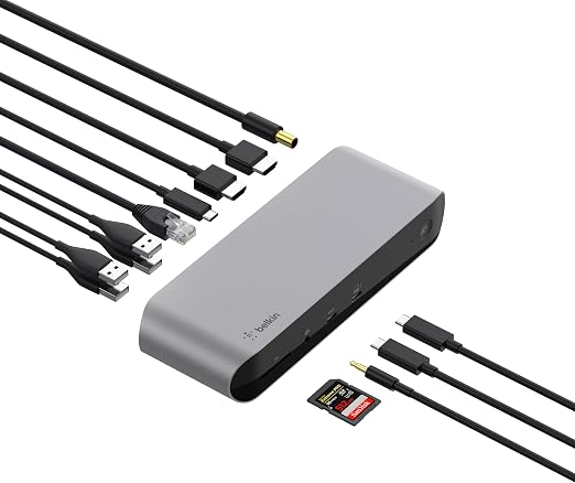 Belkin Thunderbolt 3 Docking Station + TB Cable 0.8M