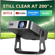 Now with Netflix/1080P-VOPLLS Smart Mini Projector with WiFi and Bluetooth - Image 1