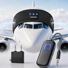 Bluetooth Transmitter with Sleep Headphones for TV and Airplane - Image 1