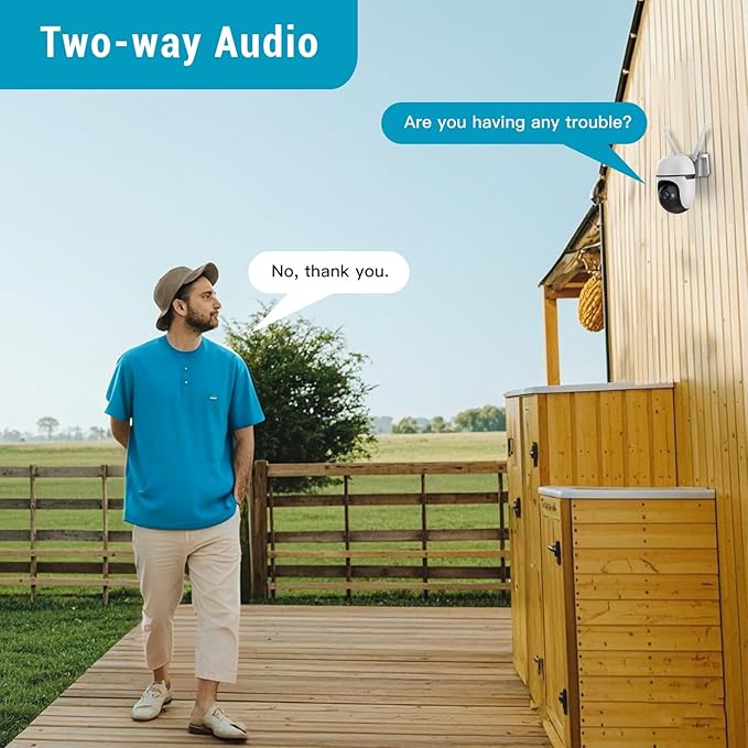 Ivy Smart 5MP Smart Camera, Global Management Platform Ivy IoT, Night Vision, Two-Way Audio, AI Algorithms, 360° Rotation, Cloud Storage, Live Streaming & Recording, APP Control, Multi-User Sharing