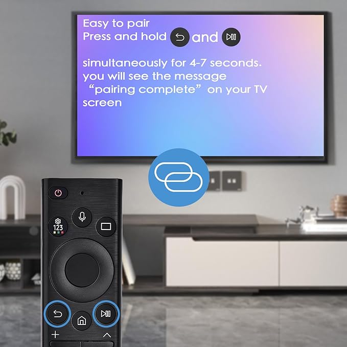for Samsung Smart TV Voice Remote,for All 2019 to 2025 Samsung Remote,Replacement Control for The Frame/Crystal UHD/QLED/NEO QLED/Curved 4K 8K TVs