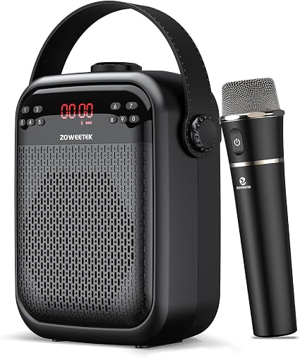 ZOWEETEK 40W Wireless Voice Amplifier with Handheld Microphone