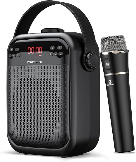 ZOWEETEK 40W Wireless Voice Amplifier with Handheld Microphone