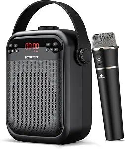 ZOWEETEK 40W Wireless Voice Amplifier with Handheld Microphone