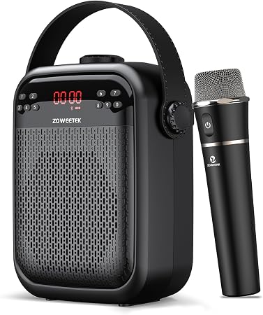 ZOWEETEK 40W Wireless Voice Amplifier with Handheld Microphone