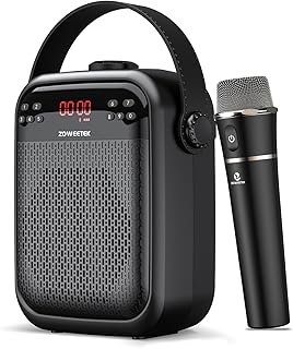 ZOWEETEK Wireless Voice Amplifier with Handheld Microphone for Teachers - Image 1